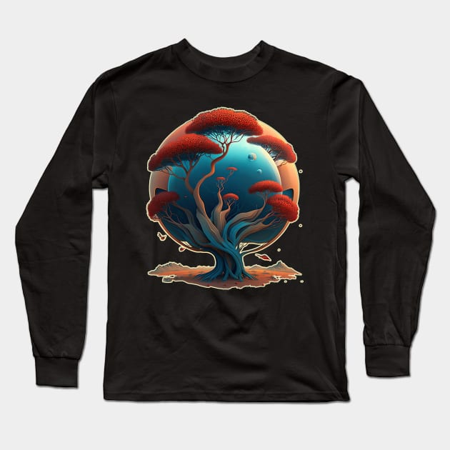 Rooted in Wonder Long Sleeve T-Shirt by DanielLiamGill